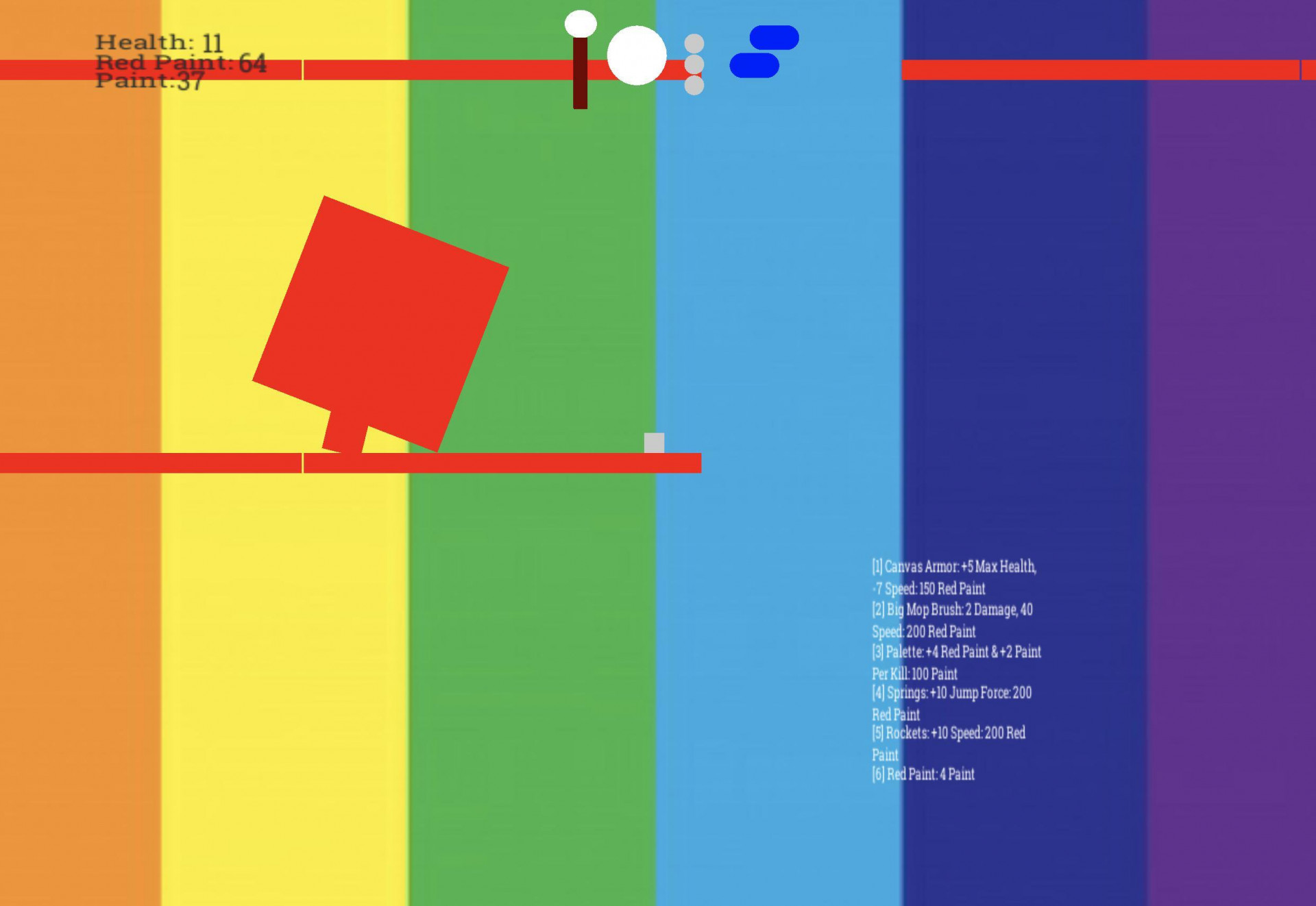 Color World: Red Revenge (itch) - кадр 4