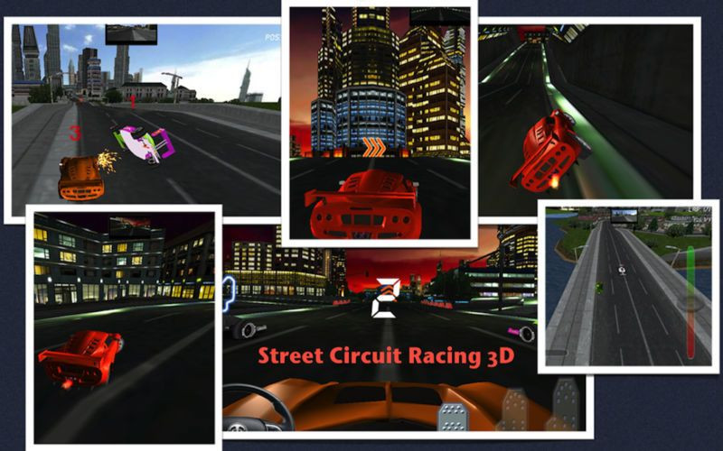 Street Circuit Racing 3D - City Cars Speed Racer Drive - кадр 2