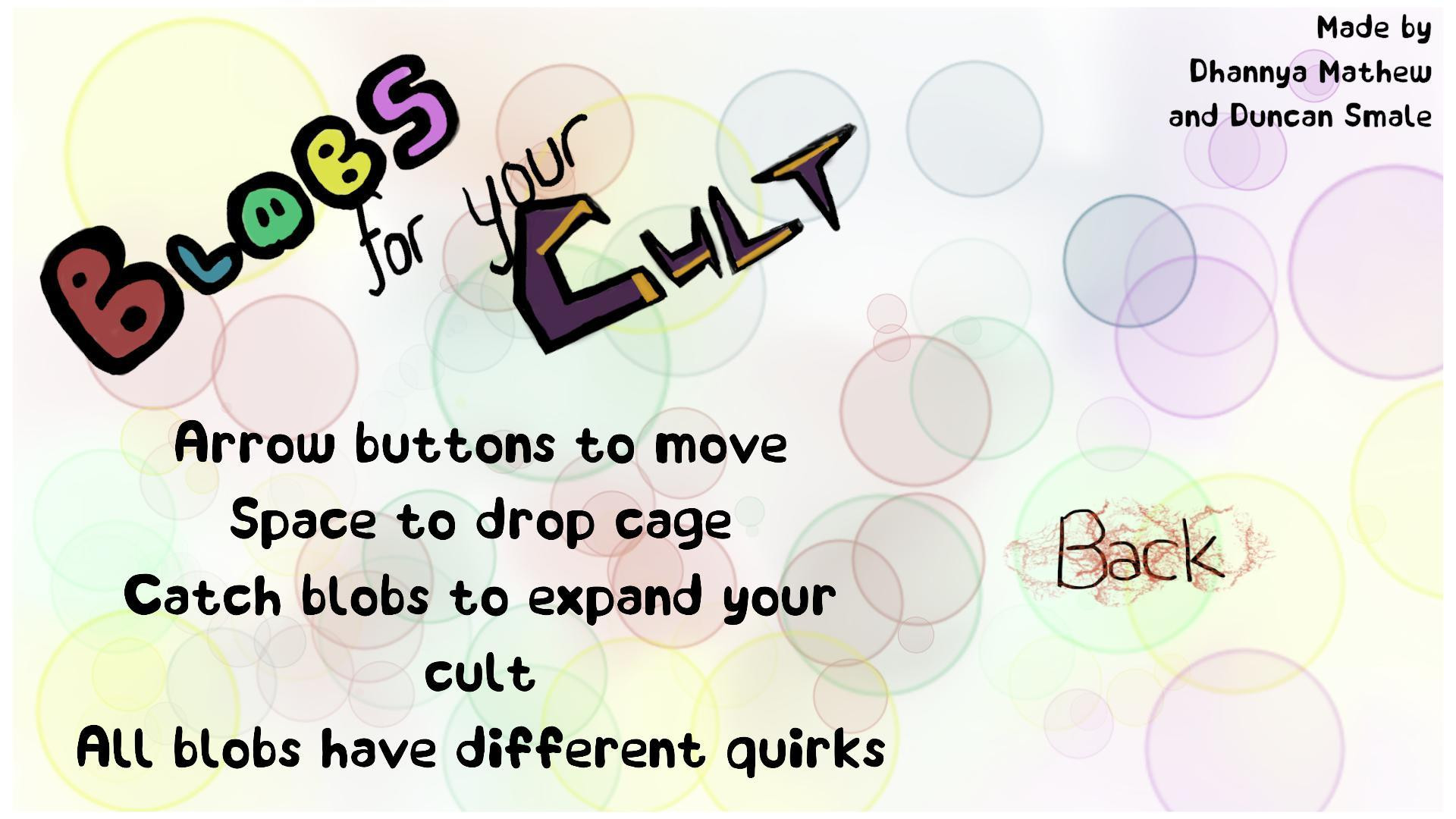 Blobs for your Cult (itch) - кадр 1
