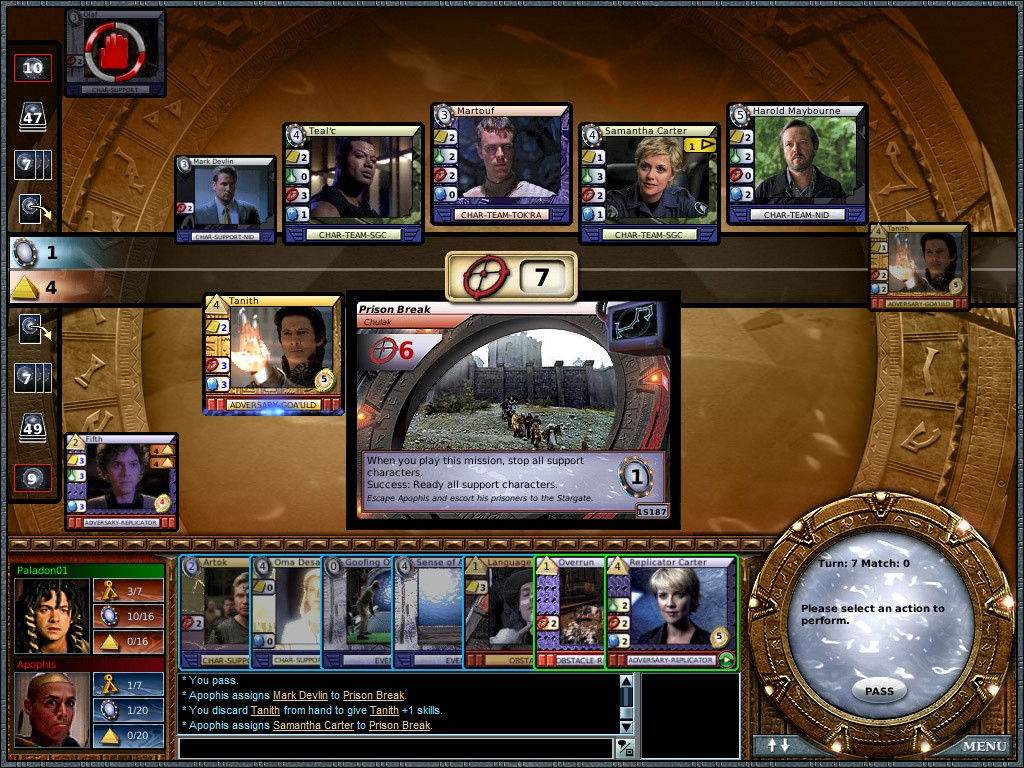 Stargate Online Trading Card Game - кадр 3