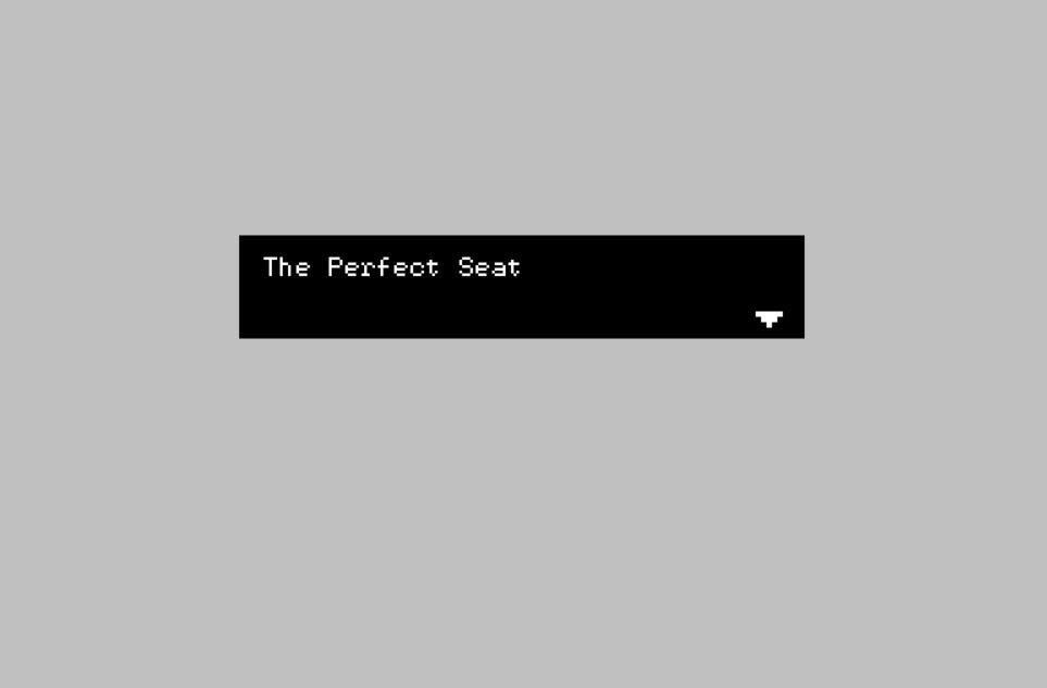 The Perfect Seat (itch) - кадр 1