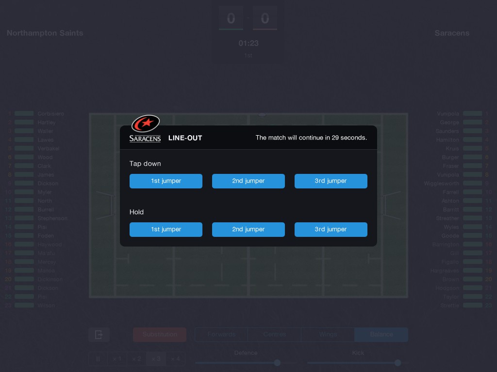 Pro Rugby Manager 2015 - кадр 13