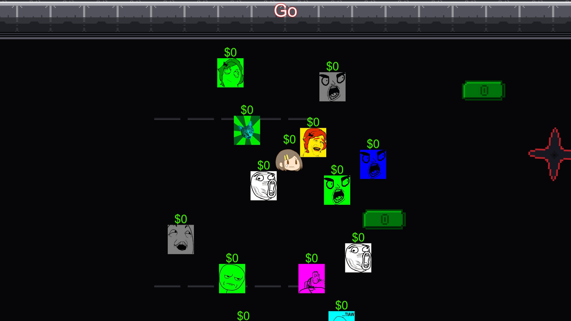 MoneyRace: life is cold (itch) - кадр 2