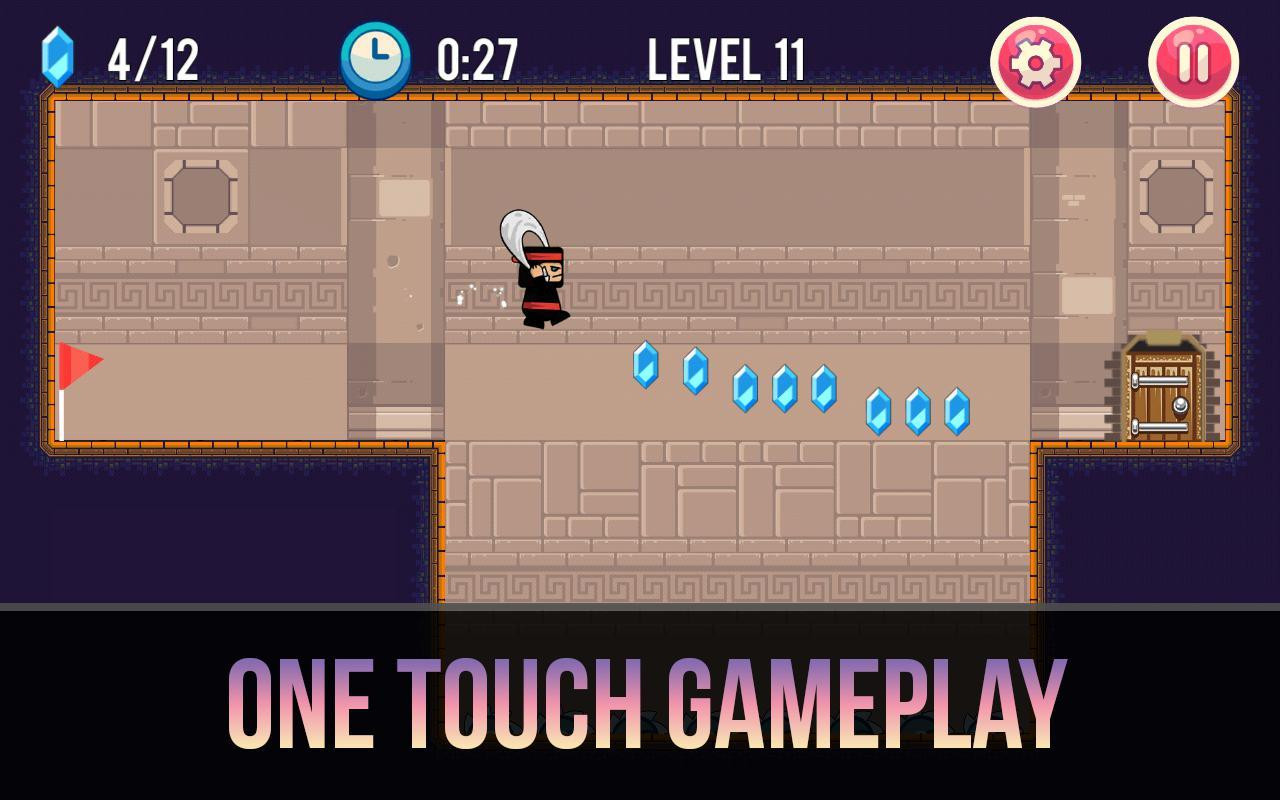 Power Ninja - arcade platformer (itch) - кадр 2