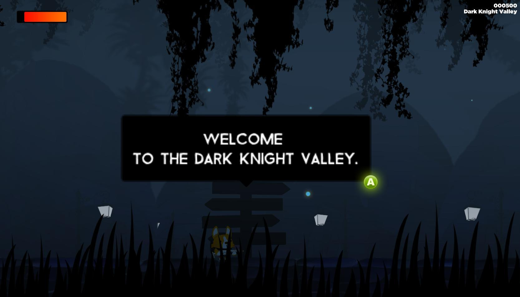 DARK KNIGHT VALLEY - 2D PLATFORMER (itch) - кадр 1