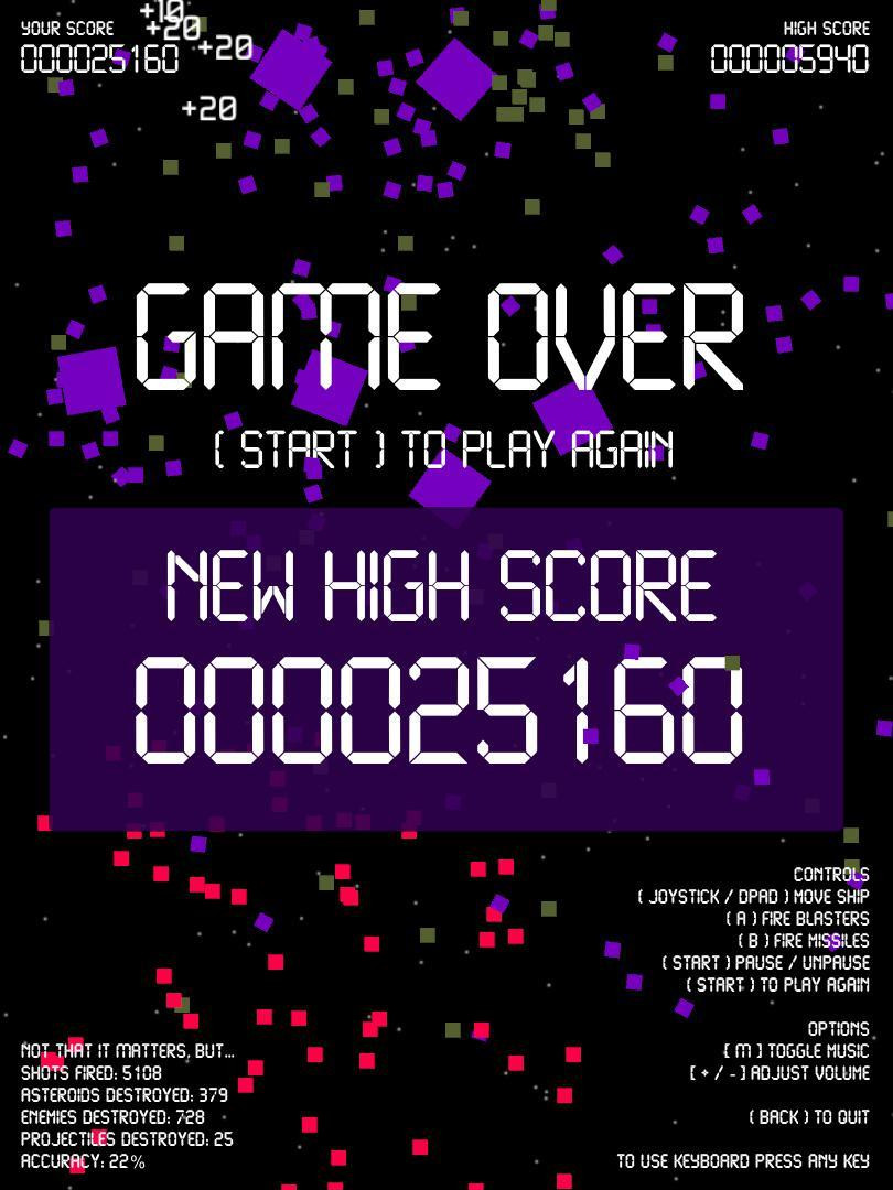 Blockship Space Shooter: Angry Pixelsplosions (itch) - кадр 3