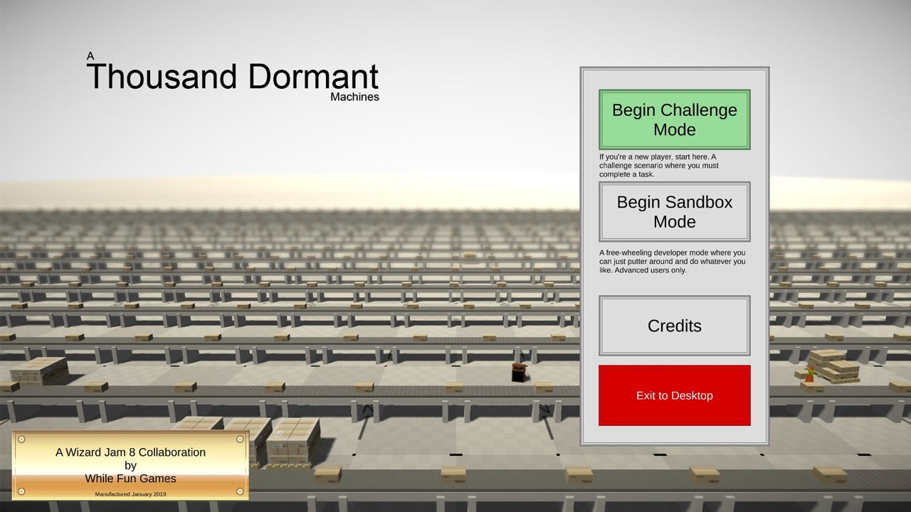A Thousand Dormant Machines (whilefun) (itch) - кадр 2
