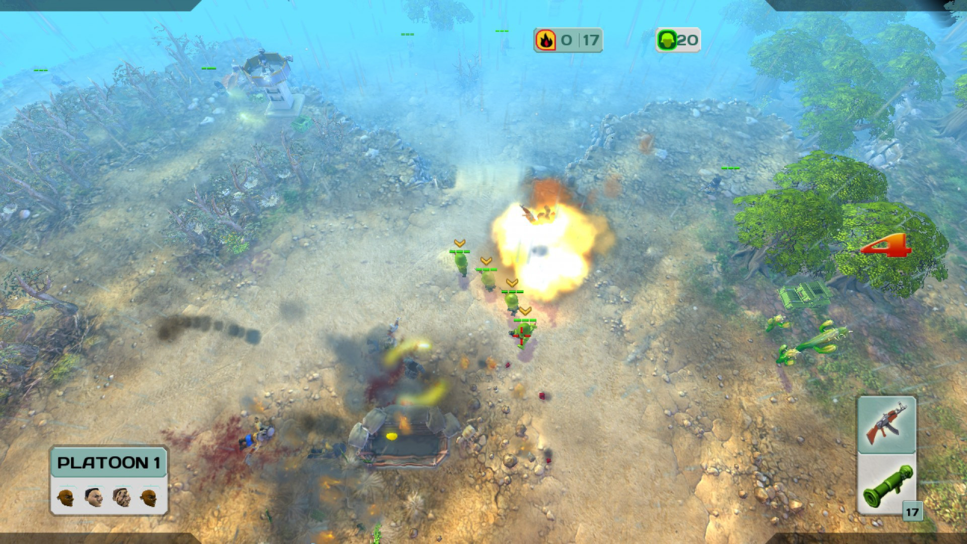 Cannon Fodder 3 - кадр 6