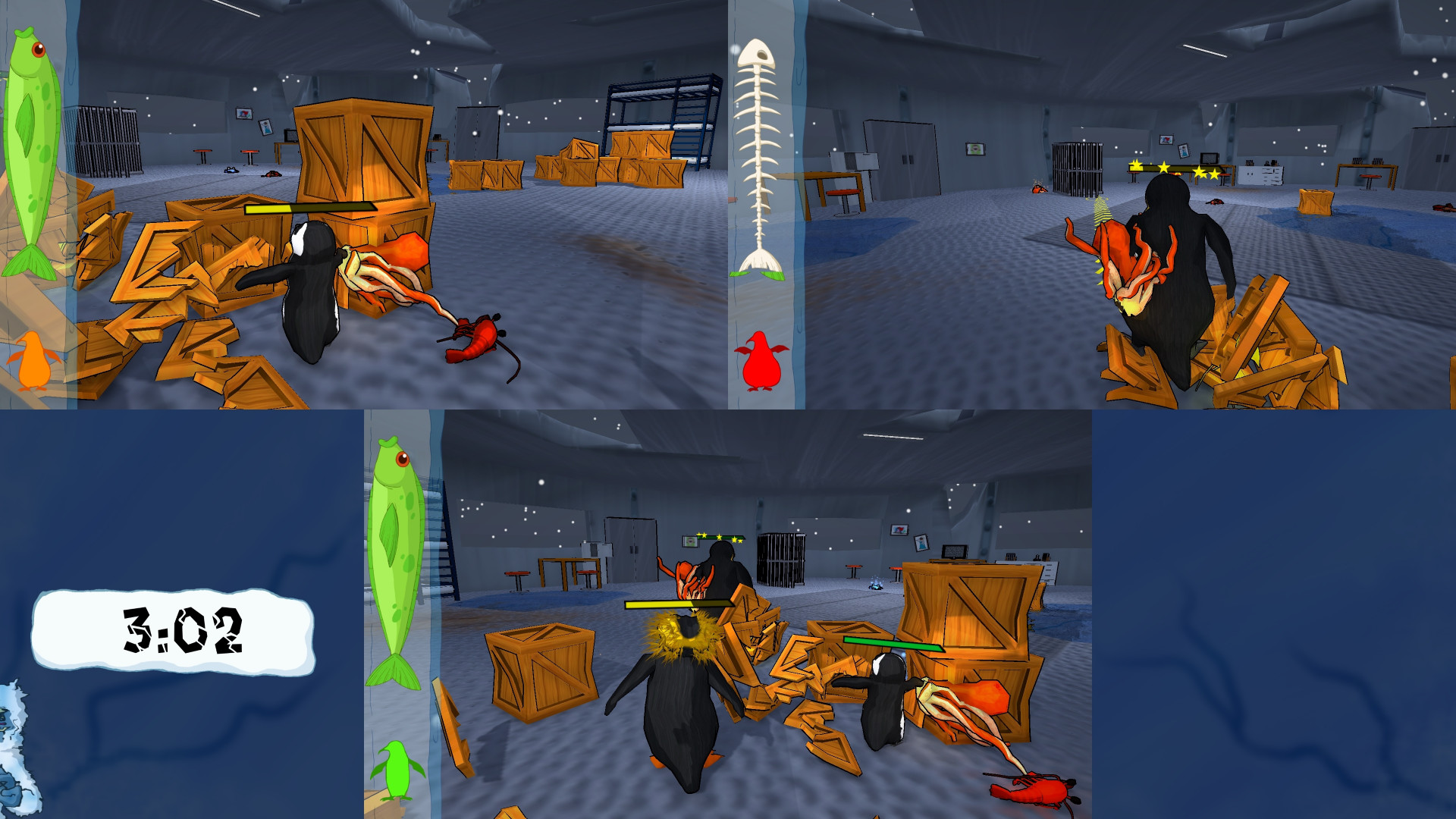 Penguin Fish Fever (itch) - кадр 3