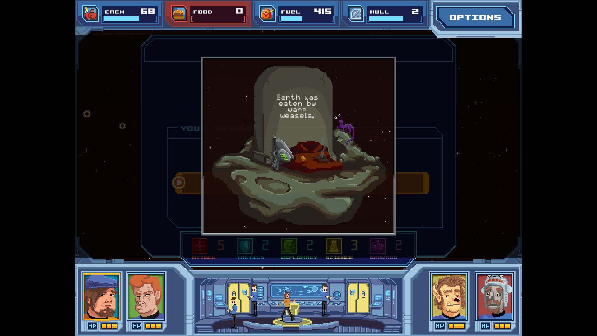Orion Trail (itch) - кадр 4