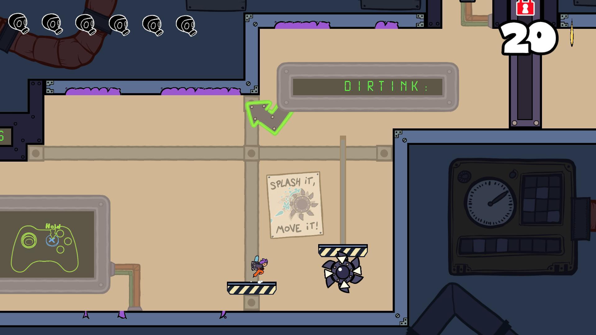 Splasher Early Demo (itch) - кадр 2