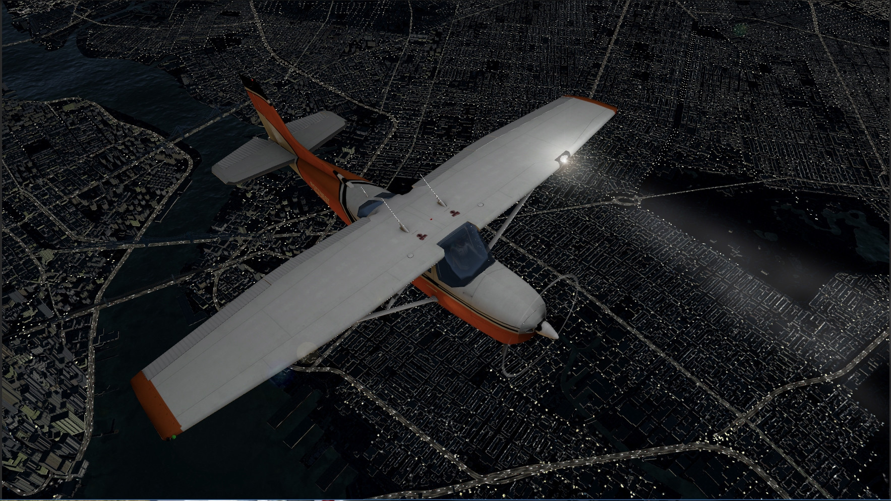 VR Flight Simulator New York - Cessna - кадр 1