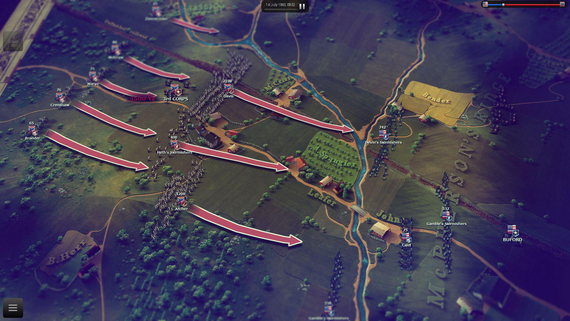 Ultimate General: Gettysburg - кадр 8