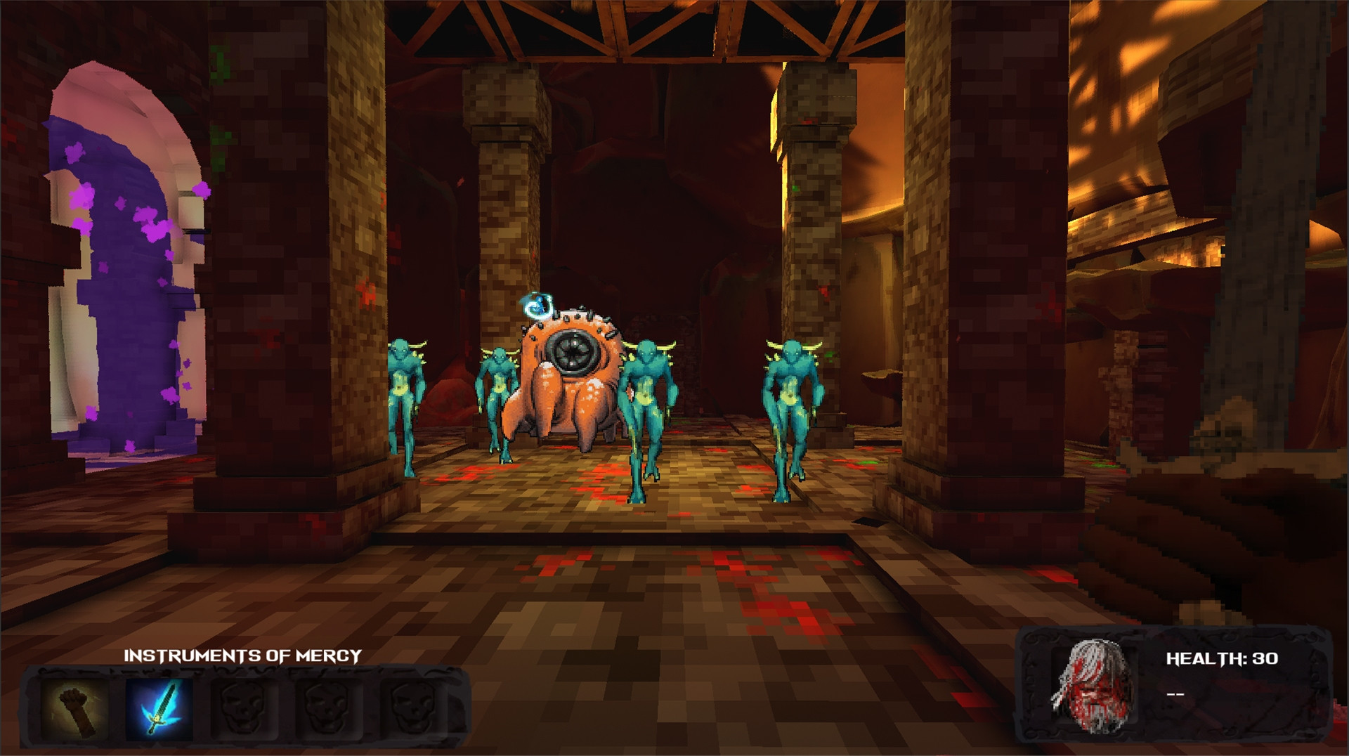 Damned Souls - Raising Blood (itch) - кадр 3