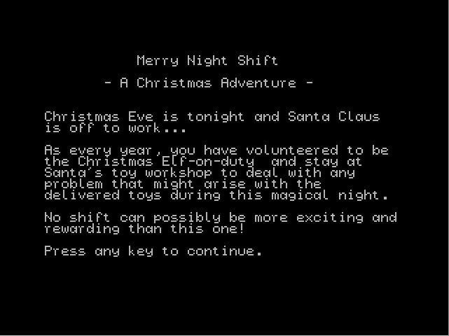 Merry Night Shift (itch) - кадр 1