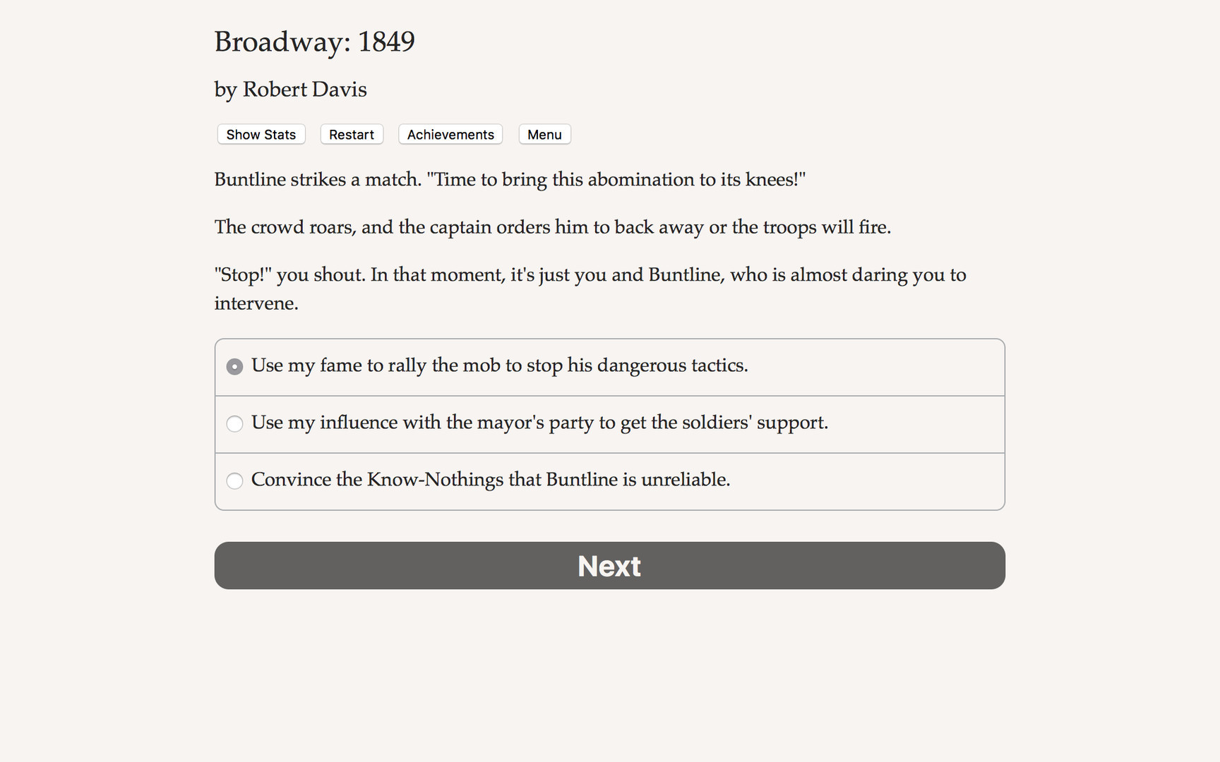 Broadway: 1849 - кадр 4