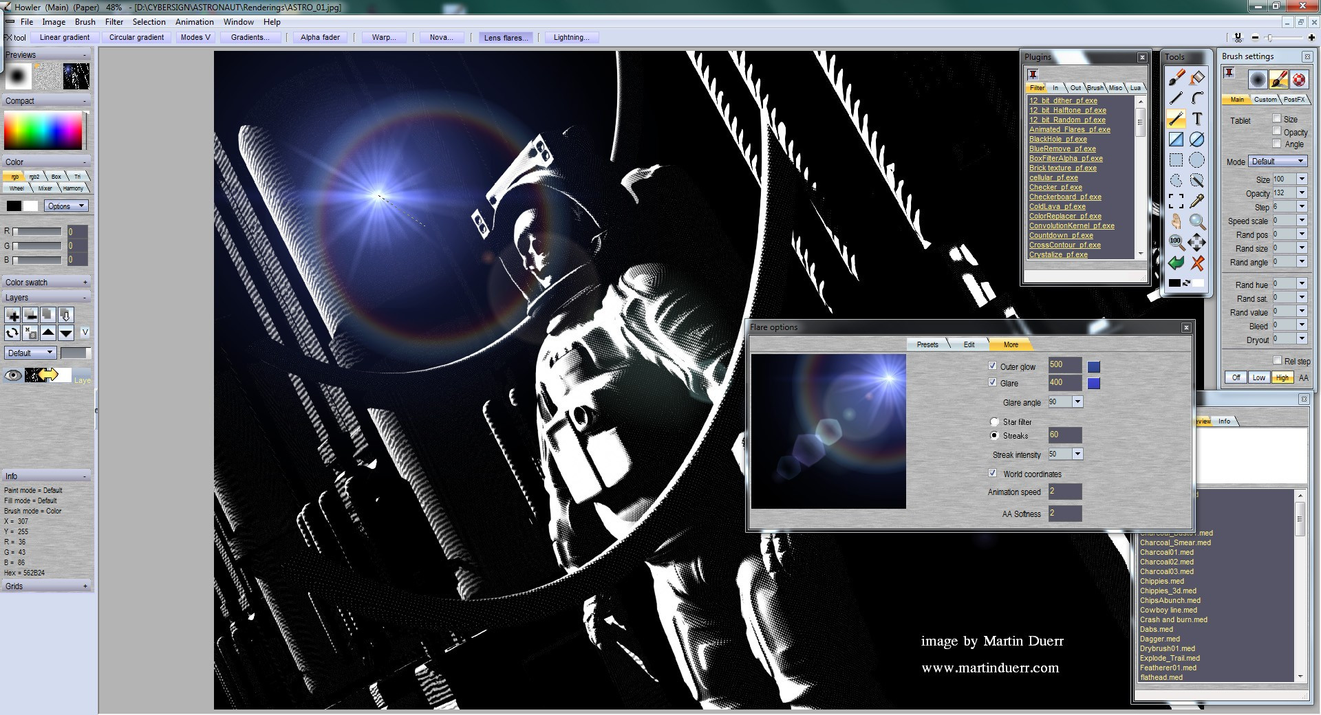 PD Howler 9.6 Digital Painter and Visual FX box - кадр 5