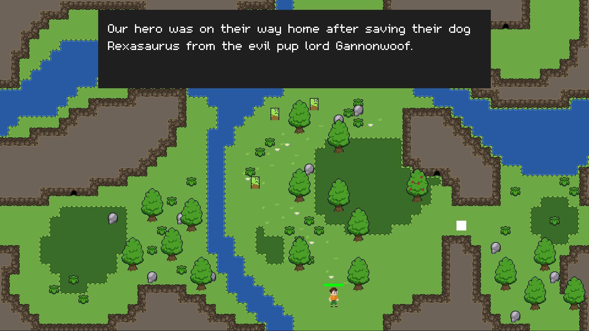 One Screen Adventure (itch) - кадр 1