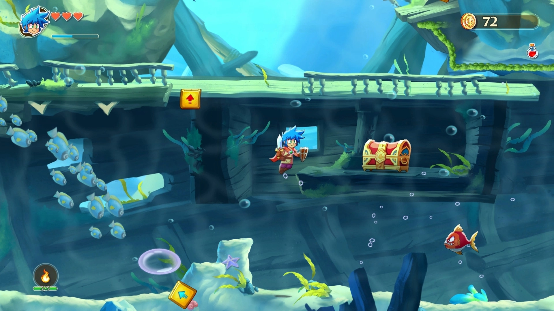 Monster Boy and the Cursed Kingdom - кадр 10