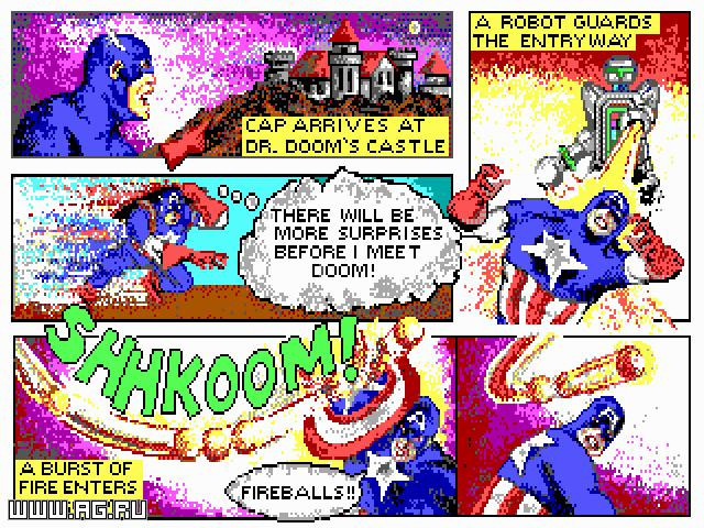 Amazing Spider-Man and Captain America in Doctor Doom's Revenge - кадр 1