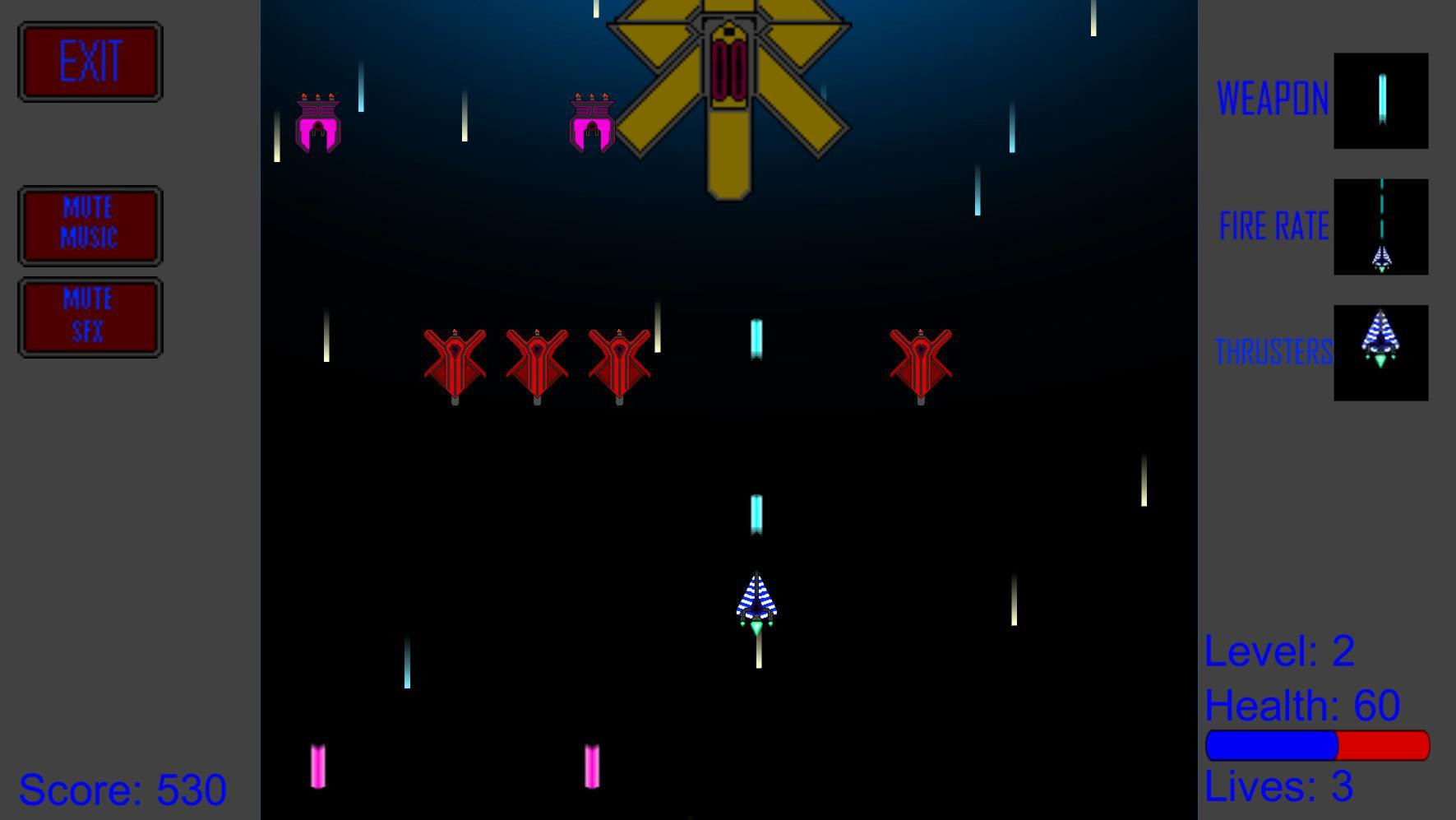 Untitled Space Shooter (itch) - кадр 1