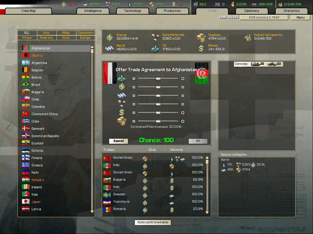 Arsenal of Democracy: A Hearts of Iron Game - кадр 4