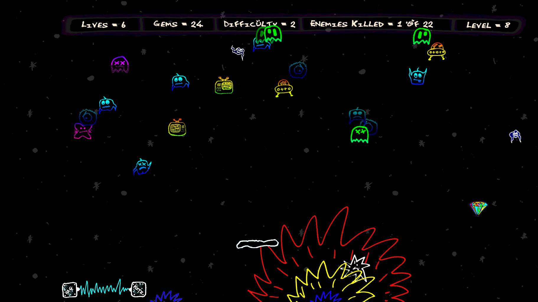 Space Mega Force Man (itch) - кадр 10