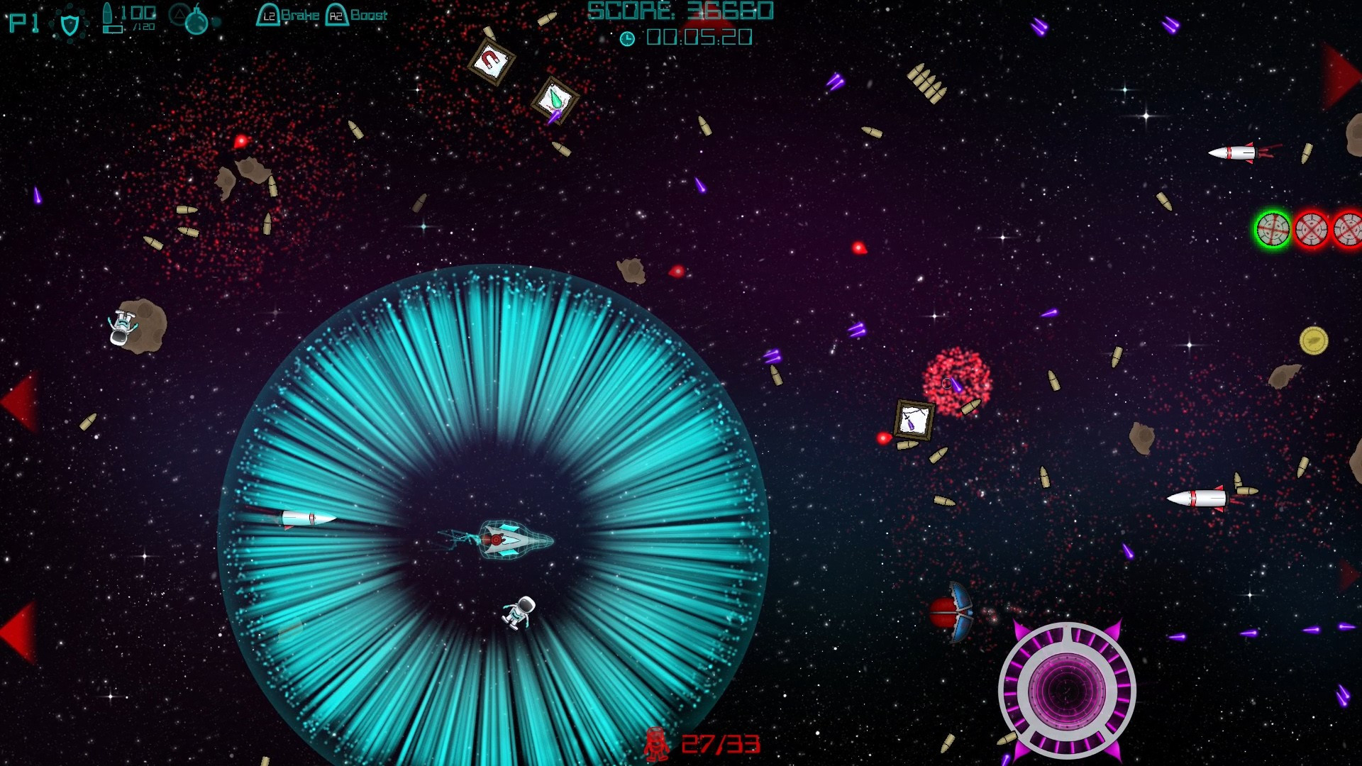 Super Mega Space Blaster Special Turbo - кадр 3