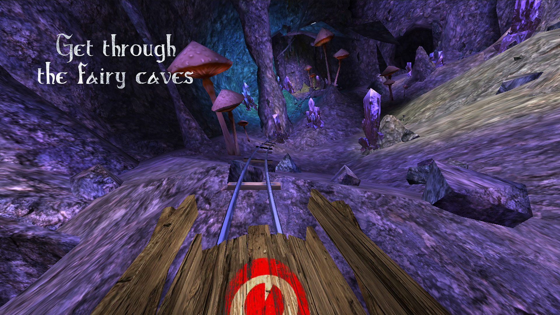 VR Roller Coaster - Cave Depths - кадр 4