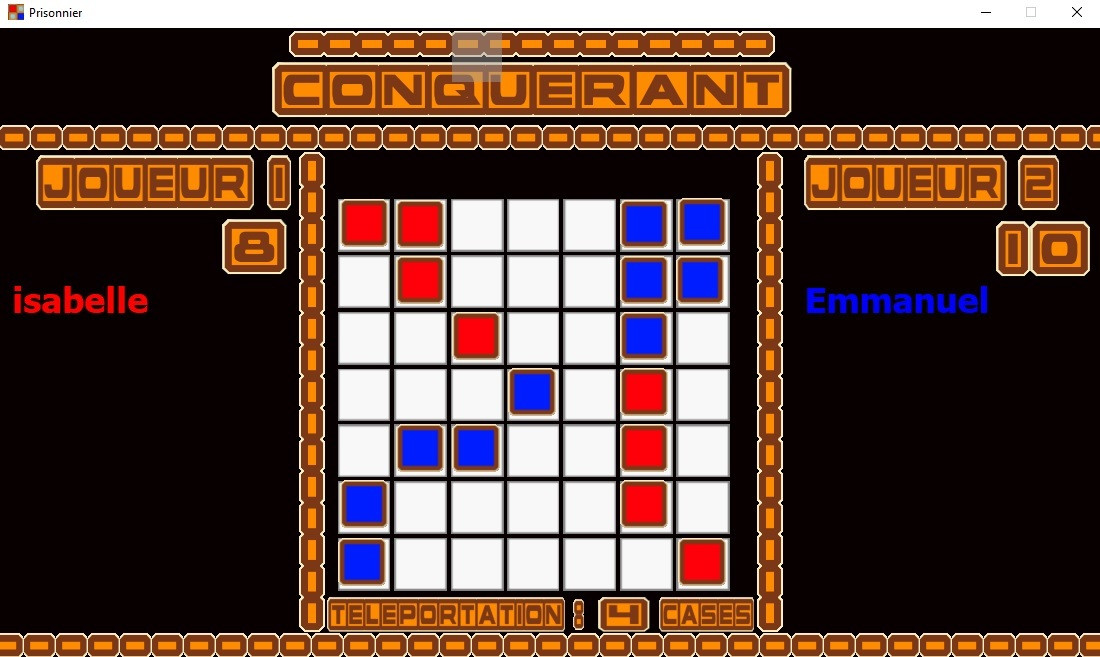 Prisonnier , Conquerant ,Tron (mini jeux ligne) (itch) - кадр 5
