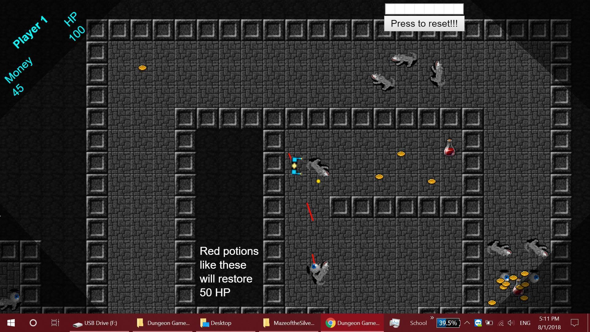 Maze of the Silver Dragon (itch) - кадр 4