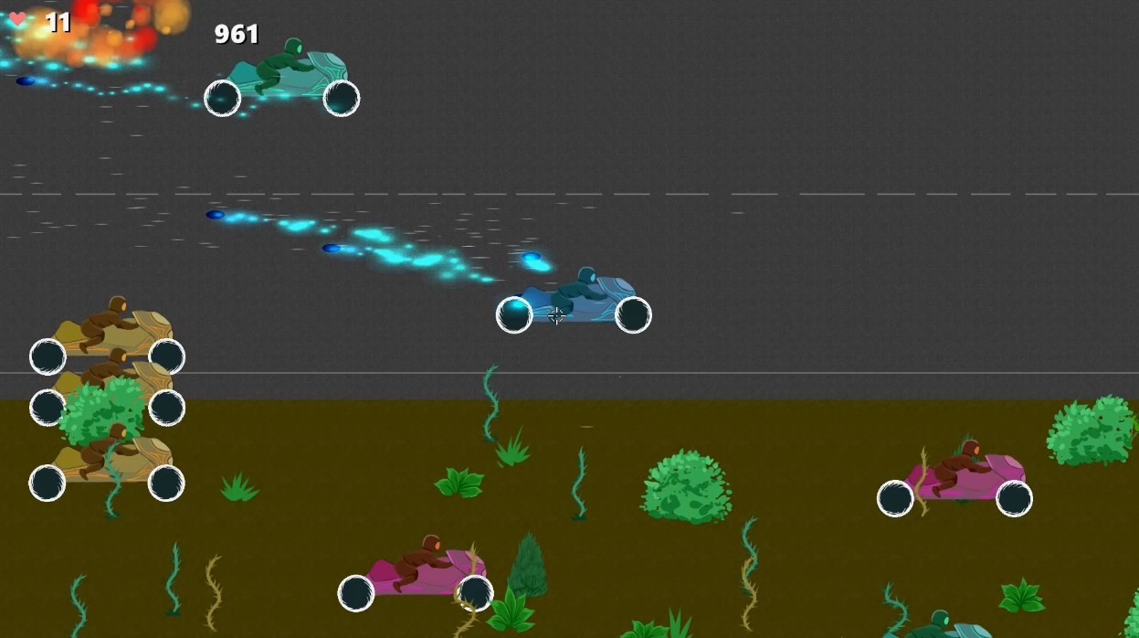 Learn to Drive on Moto Wars - кадр 2