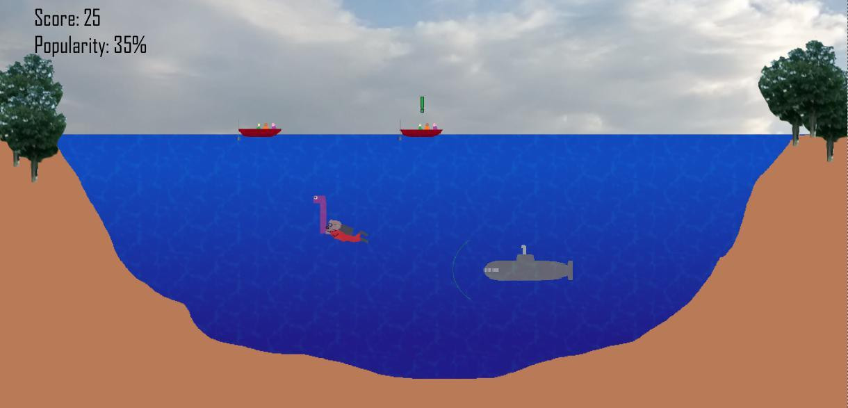 You are the Loch Ness Monster (itch) - кадр 1