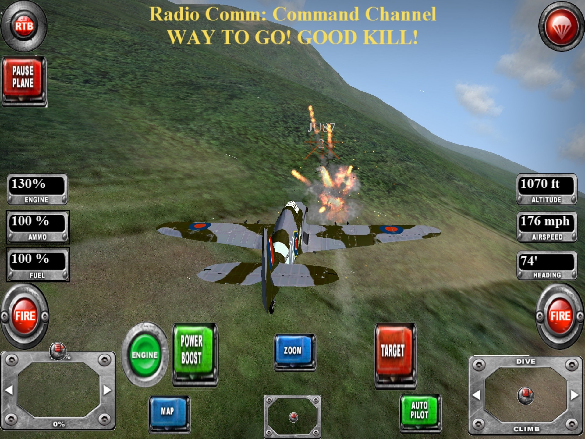 WarBirds Fighter Pilot Academy - кадр 2