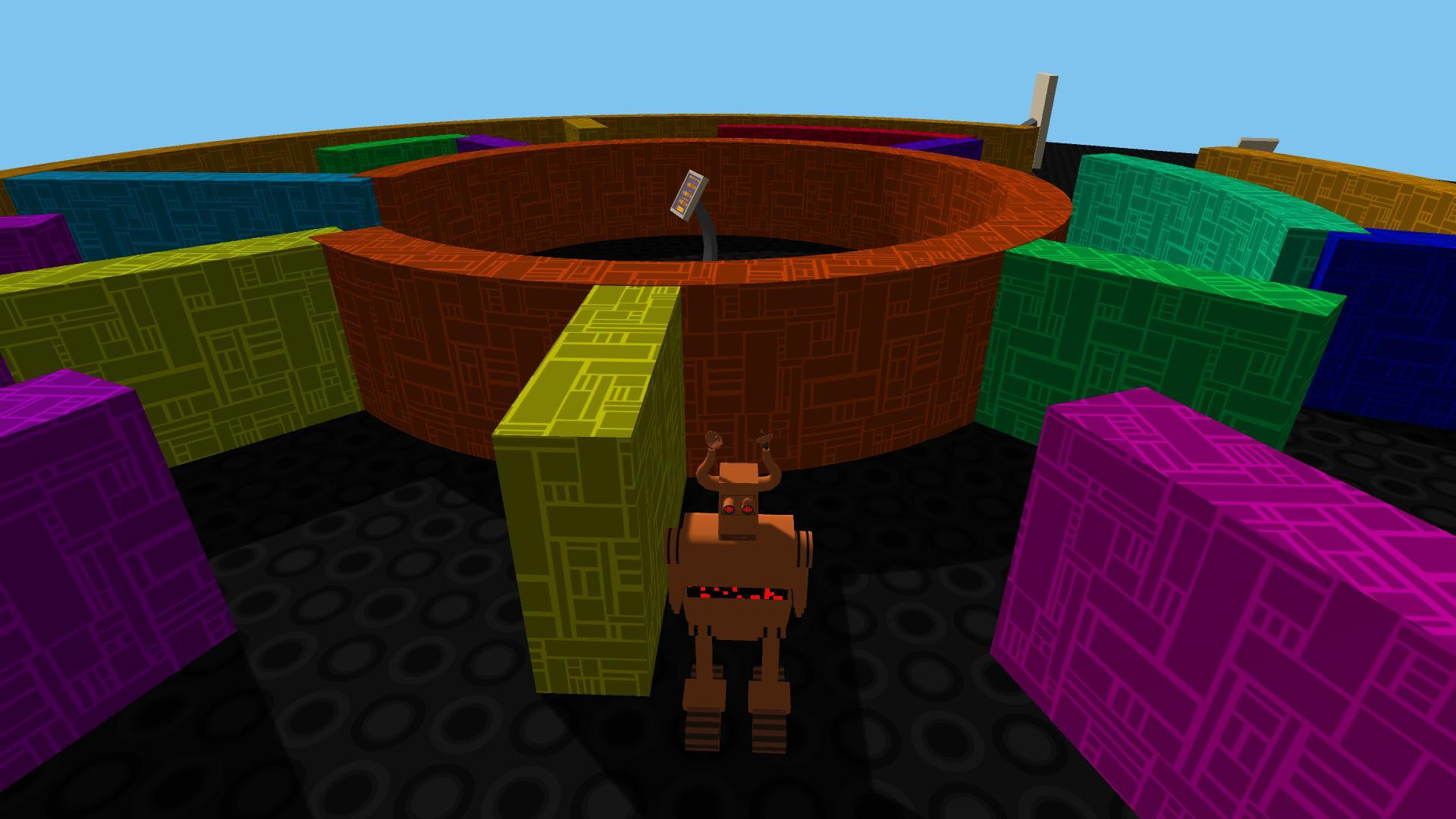 Mechanized Minotaur Circular Maze Demo (itch) - кадр 2