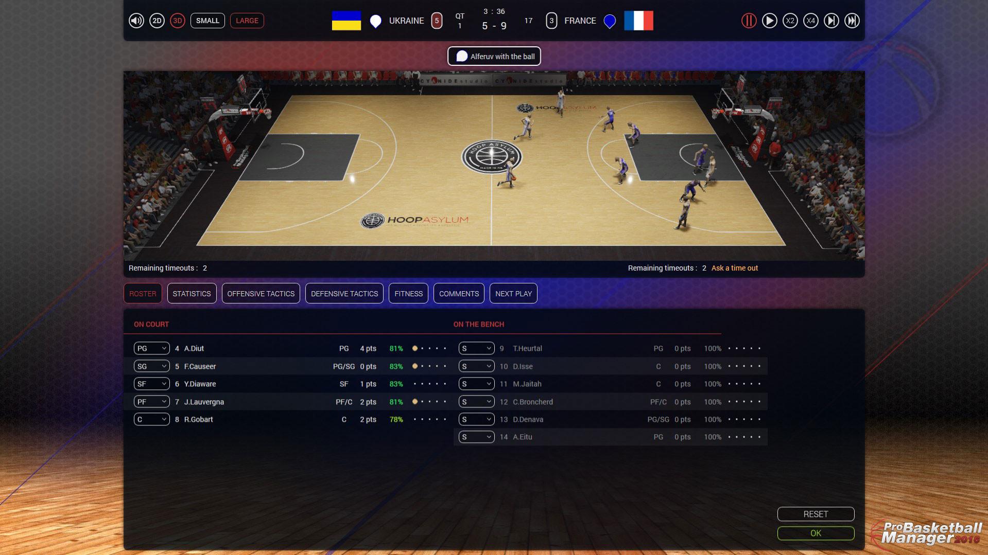 Pro Basketball Manager 2016 - обзоры и оценки игры, даты выхода DLC,  трейлеры, описание