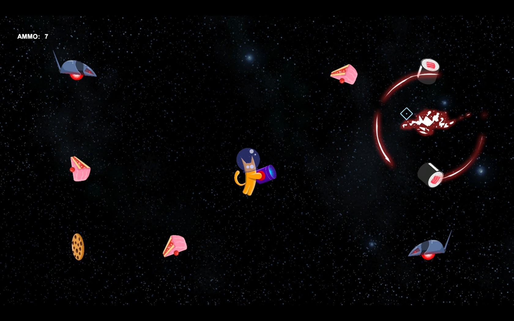 Space Cat (itch) - кадр 1