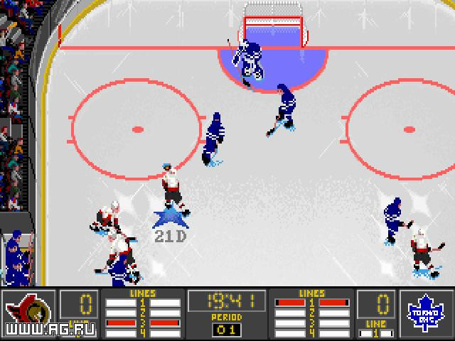 NHL Hockey '95 - кадр 1