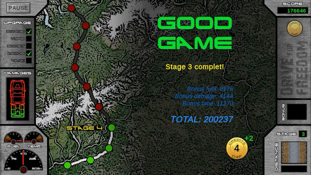 Drive for Freedom - Escape (prologue) (itch) - кадр 1