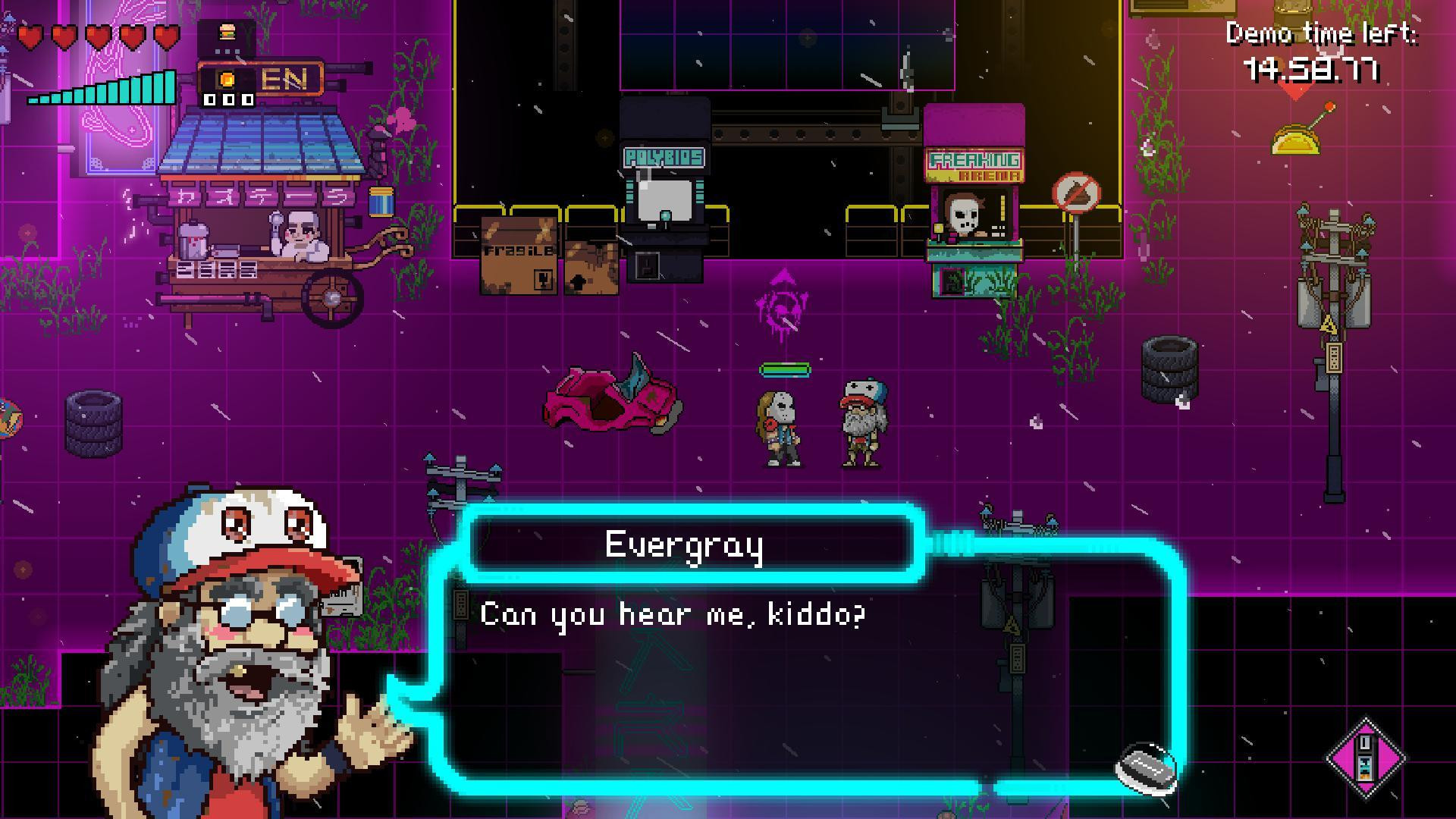 Neon City Riders Demo (itch) - кадр 1