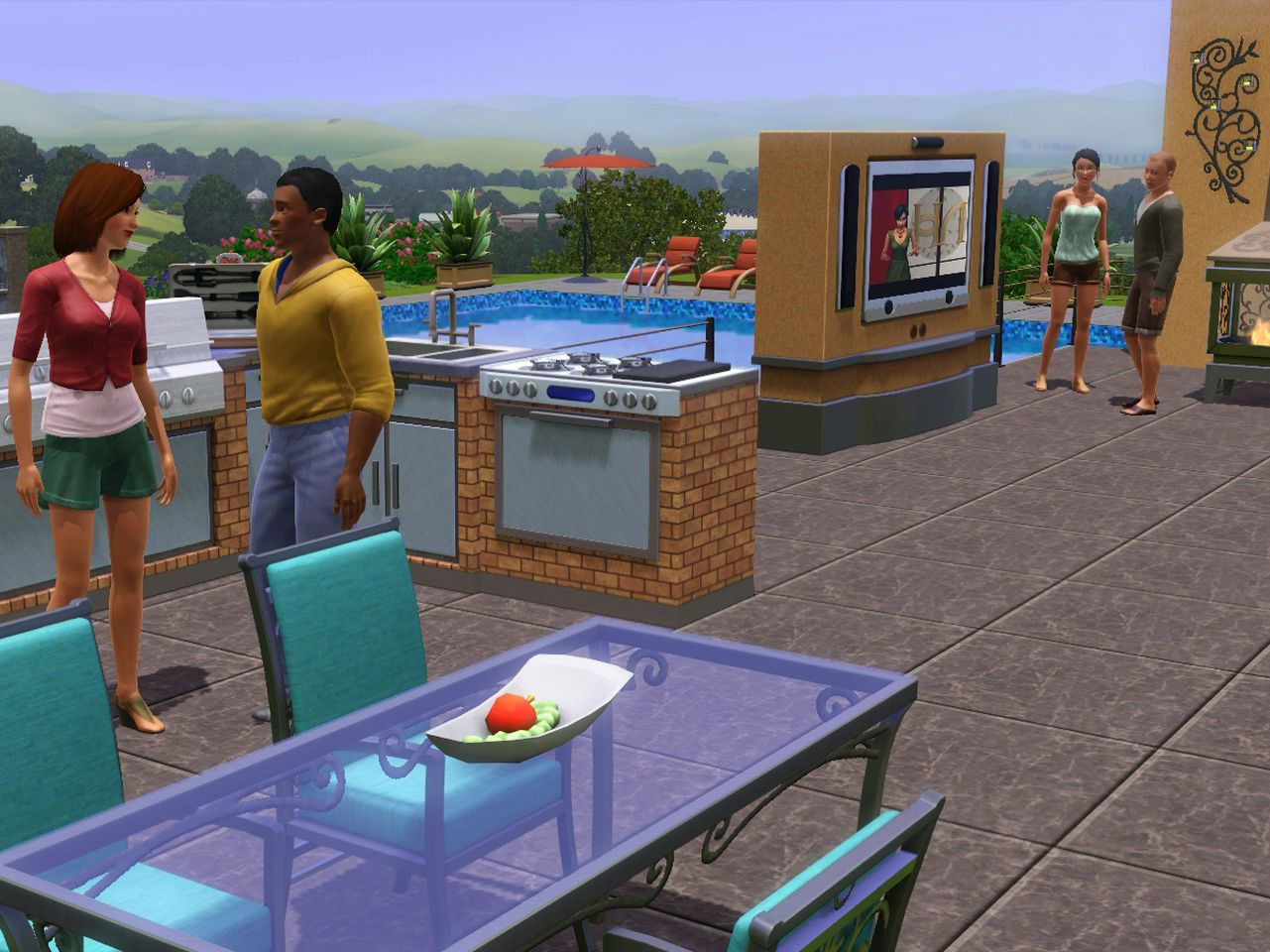 The Sims 3: Outdoor Living Stuff - кадр 3