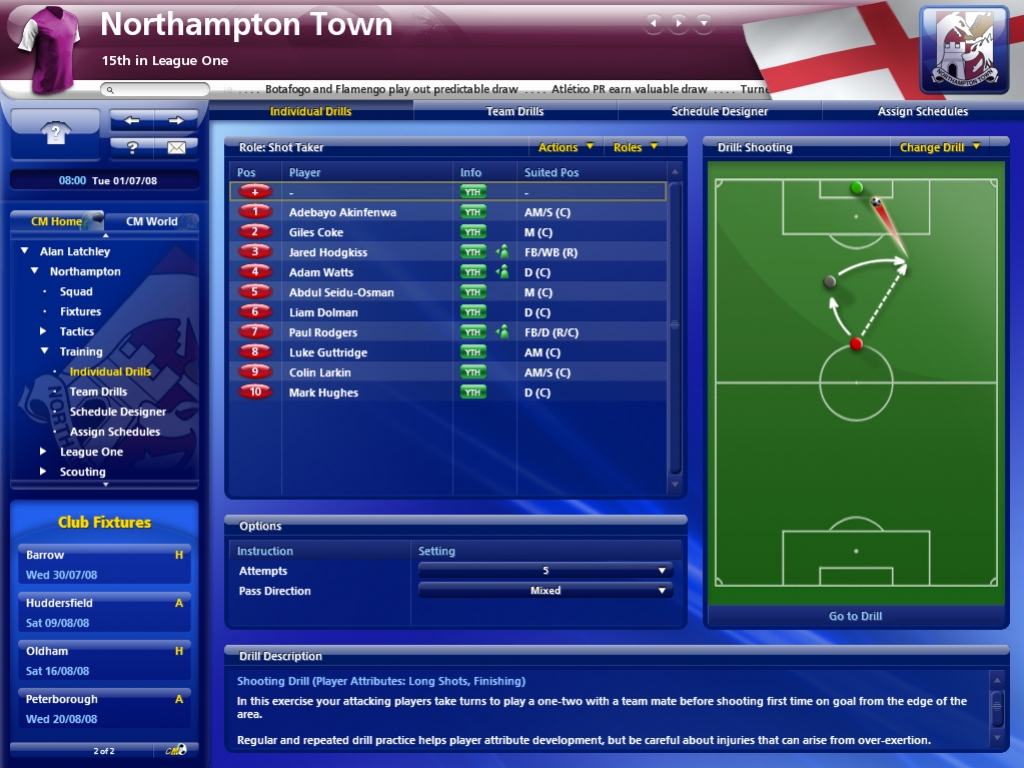 Championship Manager 2010 - кадр 6