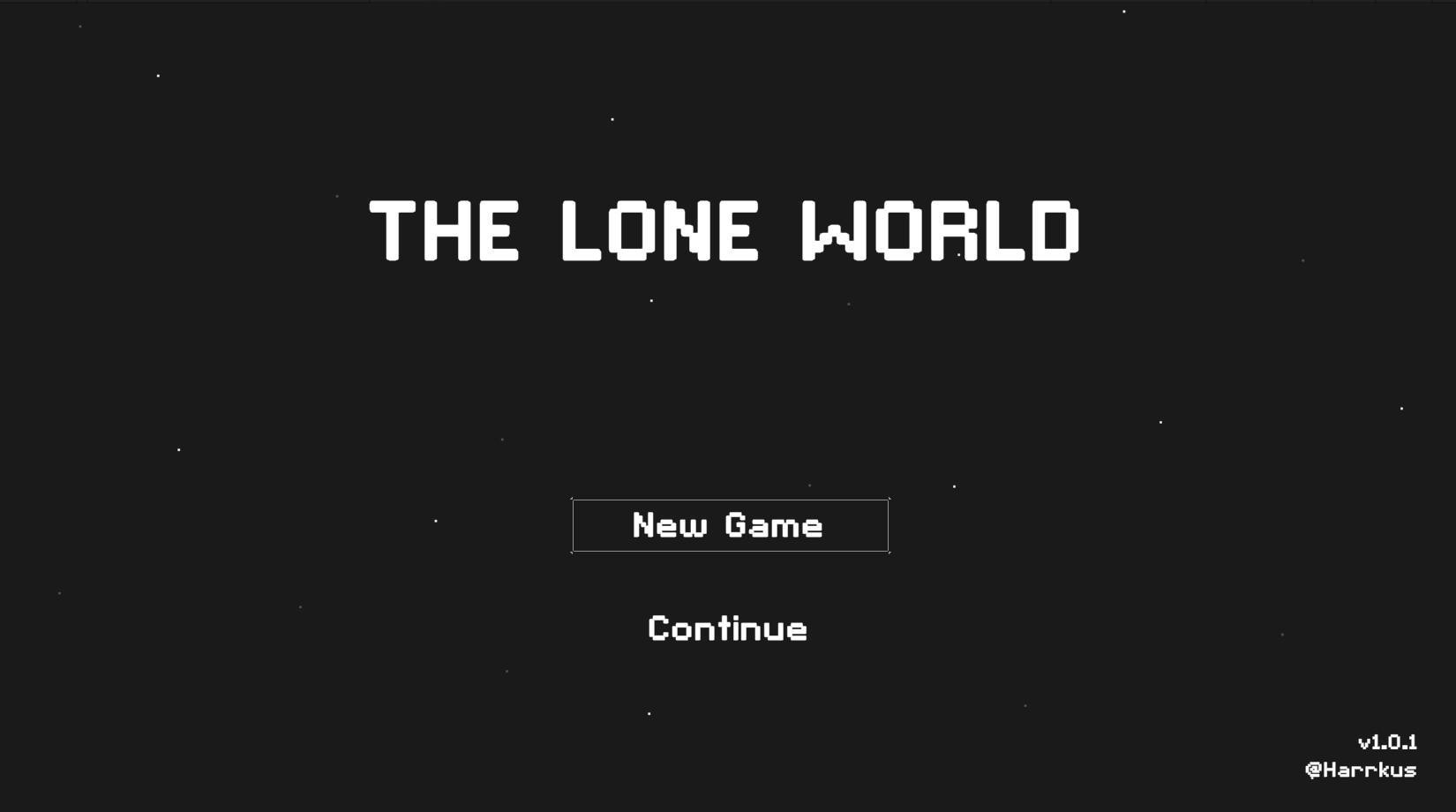 The Lone World (itch) - кадр 4