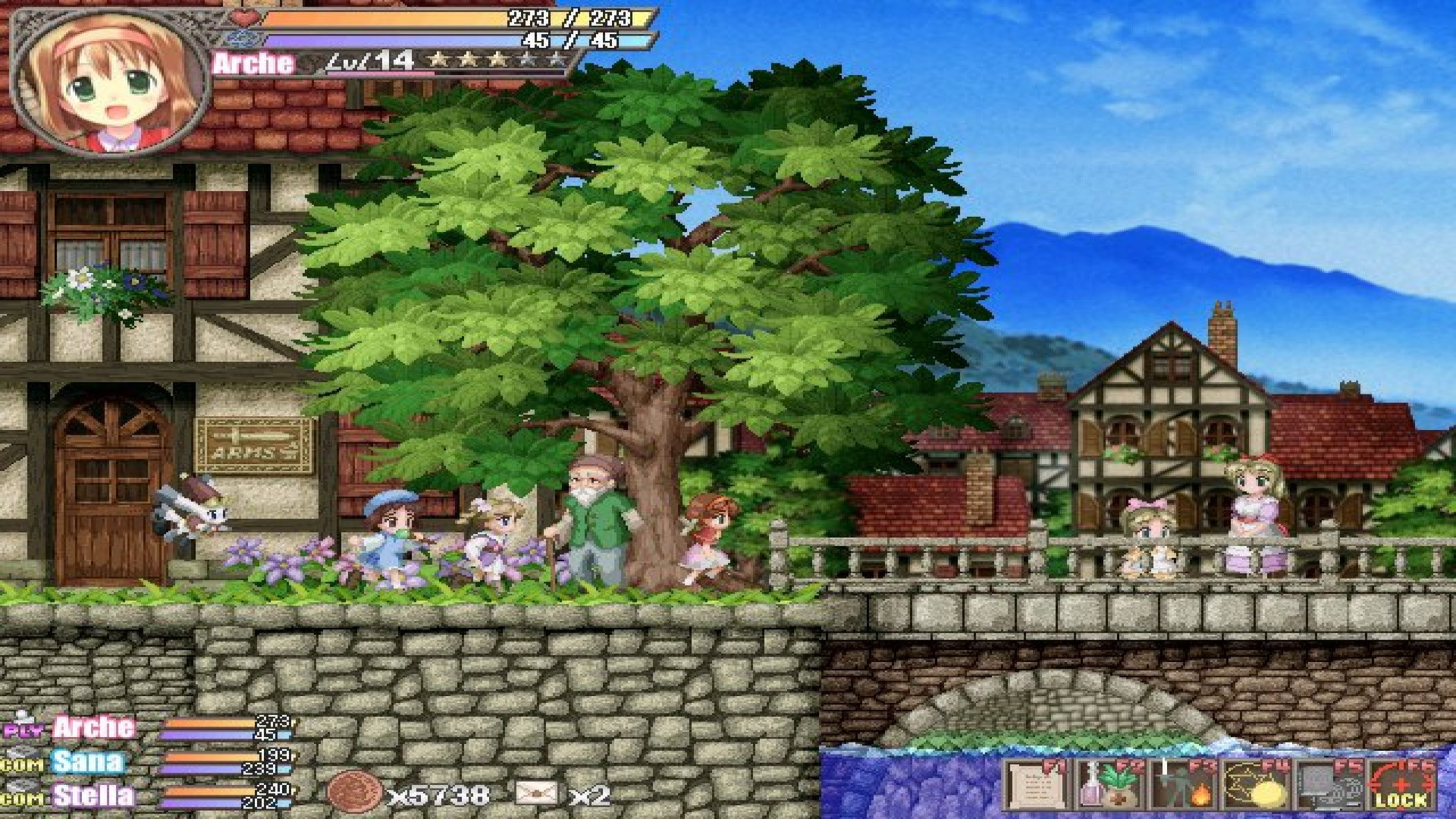 Fortune Summoners: Secret of the Elemental Stone - кадр 2