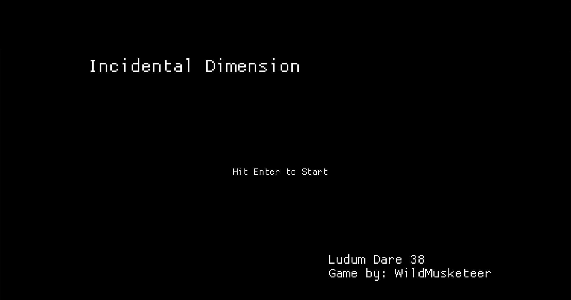 Incidental Dimension (itch) - кадр 1