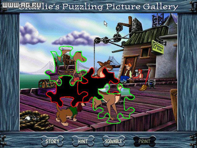 All Dogs Go to Heaven 2 Animated Moviebook - кадр 2