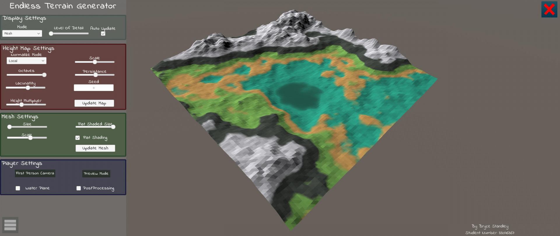 Terrain Generation Tech Art (itch) - кадр 2