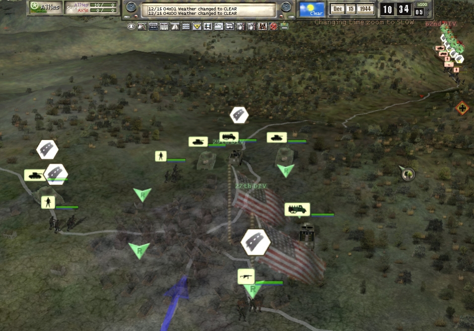 World War II General Commander - Operation: Watch on the Rhine - кадр 5
