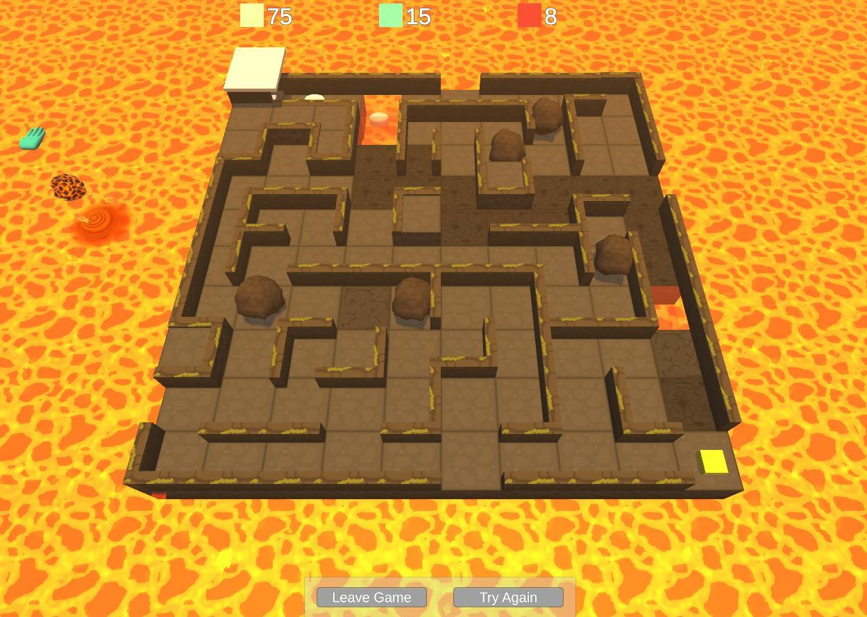 Lava Lemmings (itch) - кадр 1
