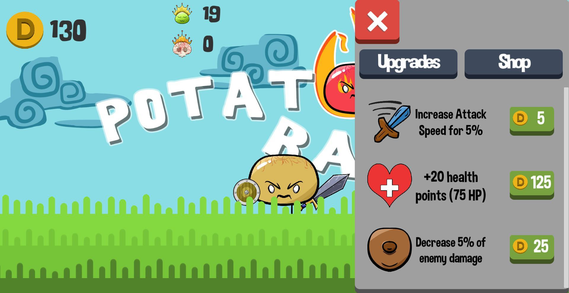 Potato Rage (itch) - кадр 1